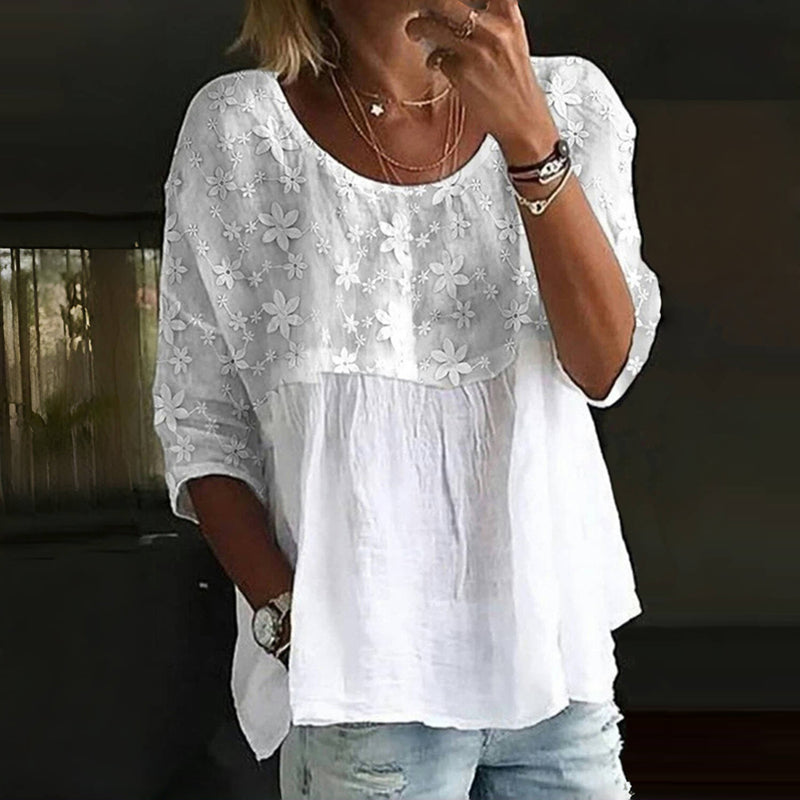 MOREAU LYON | BLOUSE BRODÉE POUR FEMMES