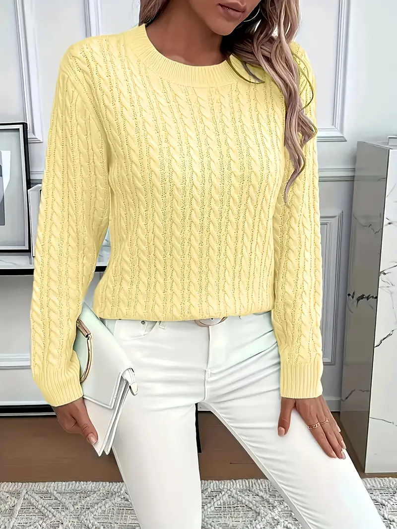 MOREAU LYON | SWEAT À COL ROND COZY POUR FEMMES