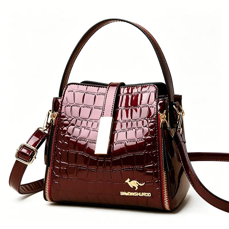 MOREAU LYON | SAC À MOTIF CROCODILE POUR FEMMES