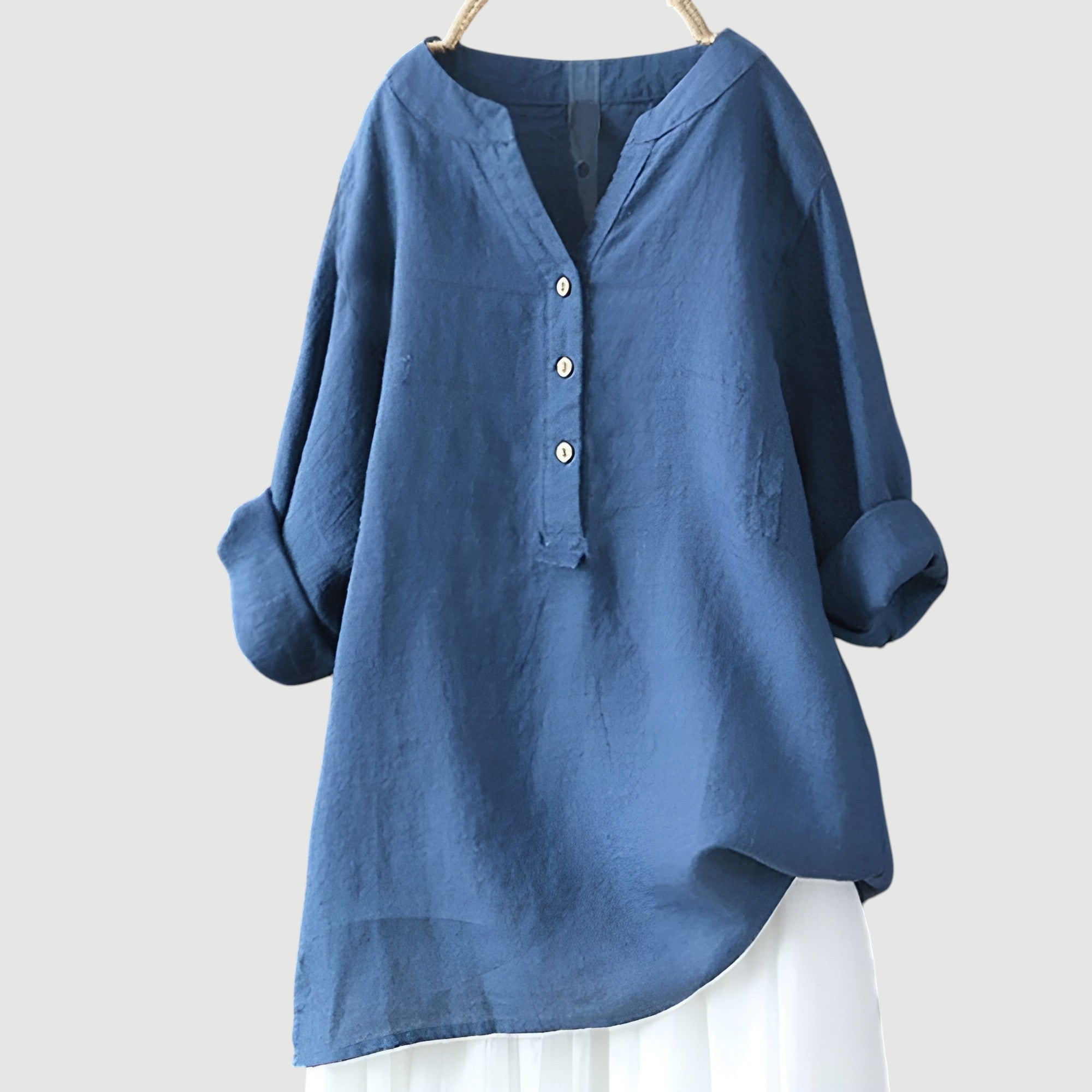 MOREAU LYON | BLOUSE EN MÉLANGE DE LIN POUR FEMMES