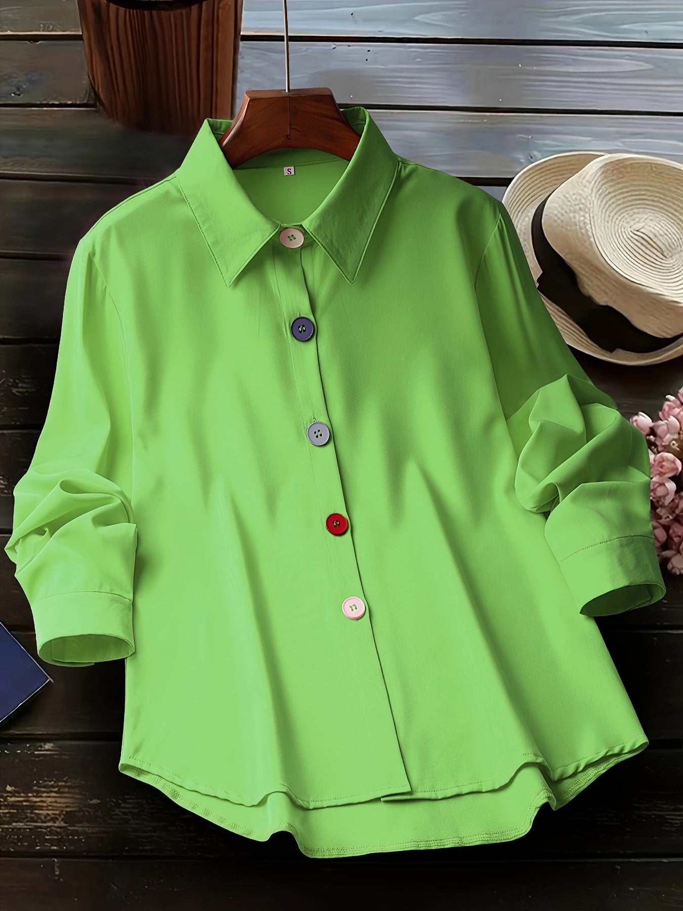 MOREAU LYON | CHIC BLOUSE À BOUTONS POUR FEMMES