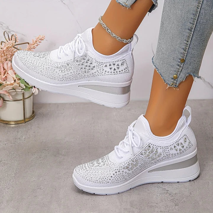 MOREAU LYON | BASKETS EN STRASS POUR FEMMES