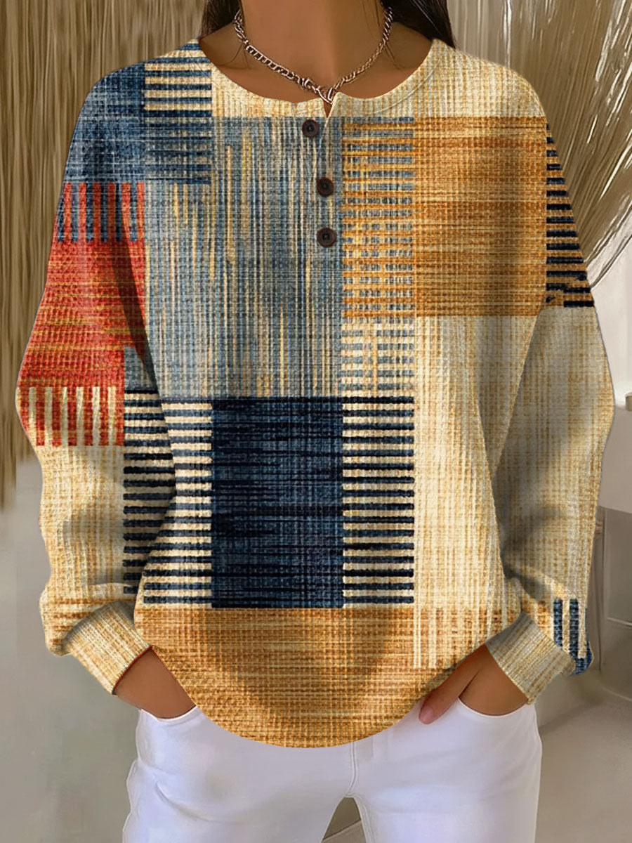 MOREAU LYON | PULL EN TRICOT GAUFRE POUR FEMMES