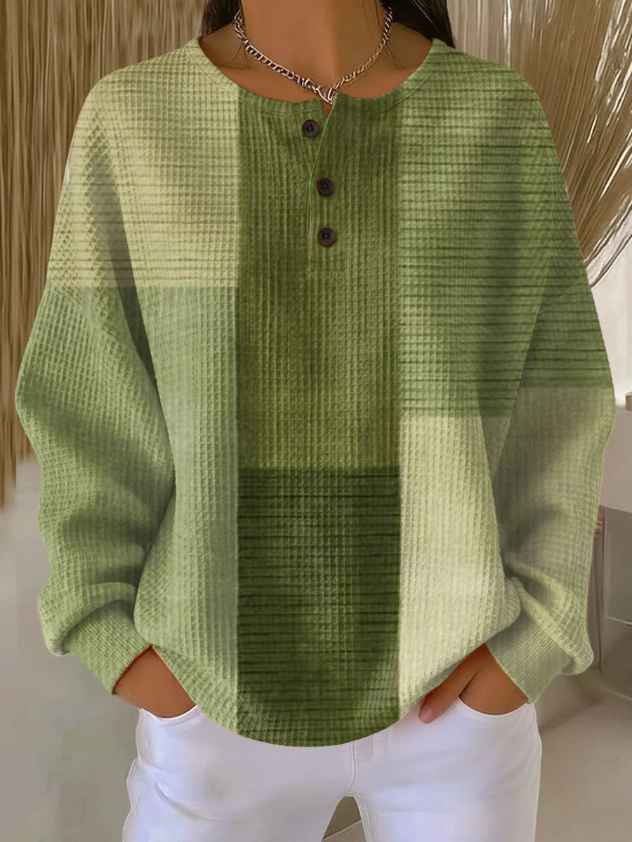 MOREAU LYON | PULL EN TRICOT GAUFRE POUR FEMMES