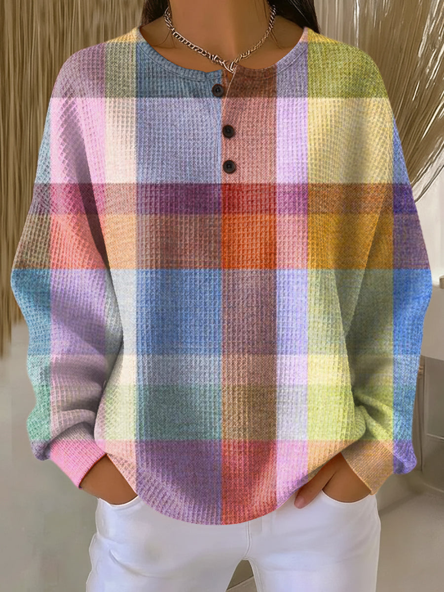 MOREAU LYON | PULL EN TRICOT GAUFRE POUR FEMMES
