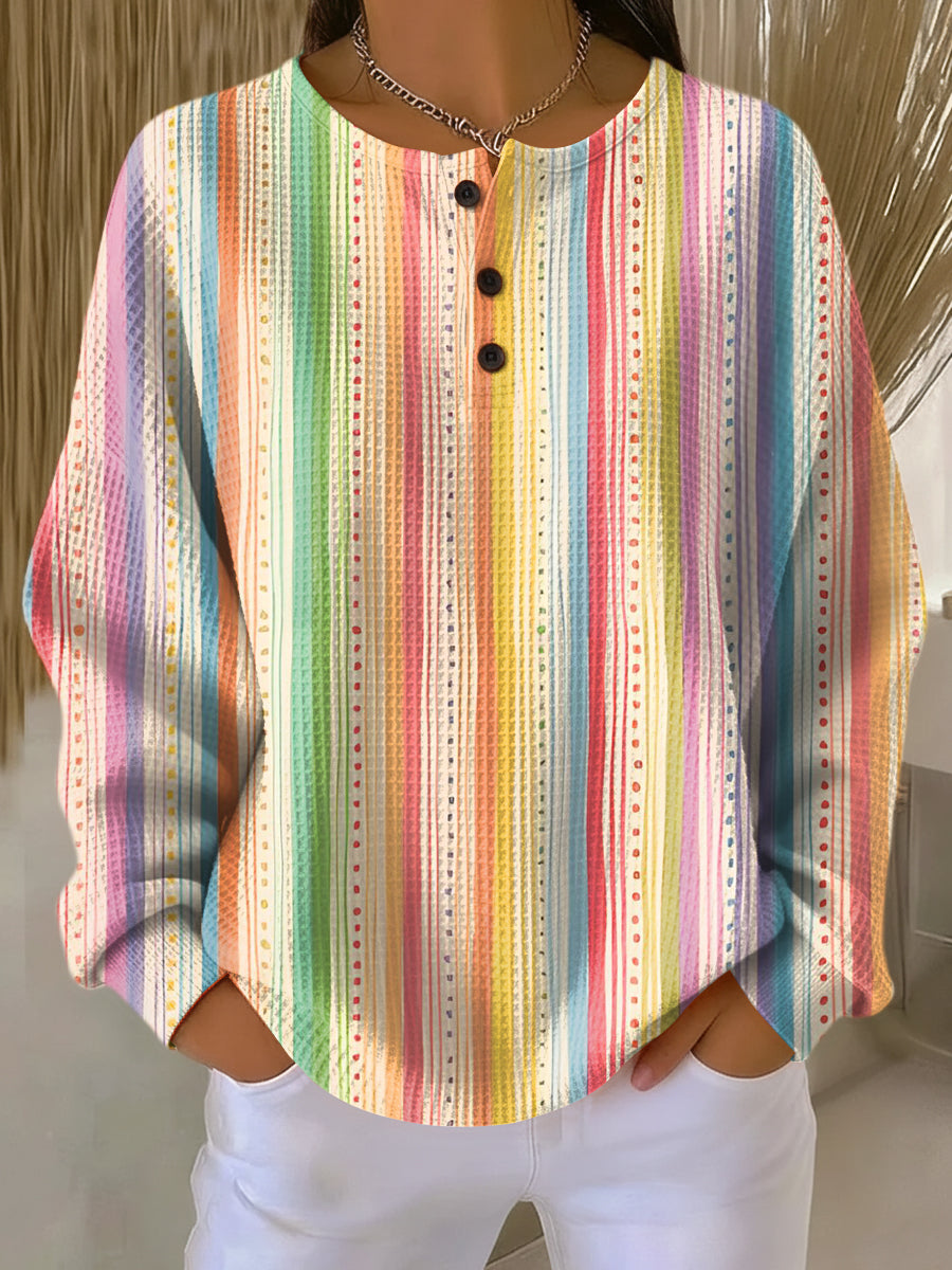 MOREAU LYON | PULL EN TRICOT GAUFRE POUR FEMMES