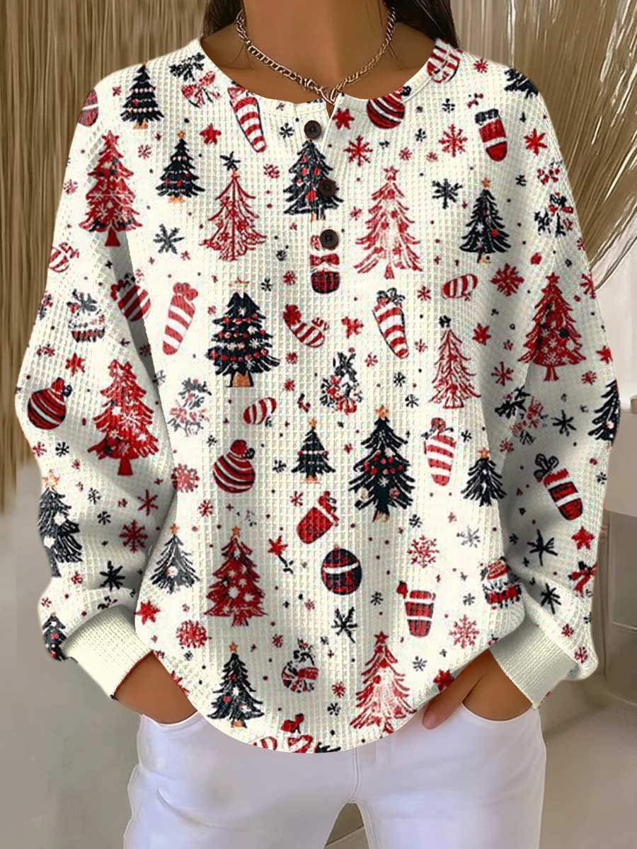 MOREAU LYON | PULL EN TRICOT GAUFRE POUR FEMMES