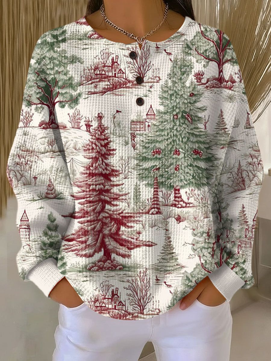 MOREAU LYON | PULL EN TRICOT GAUFRE POUR FEMMES