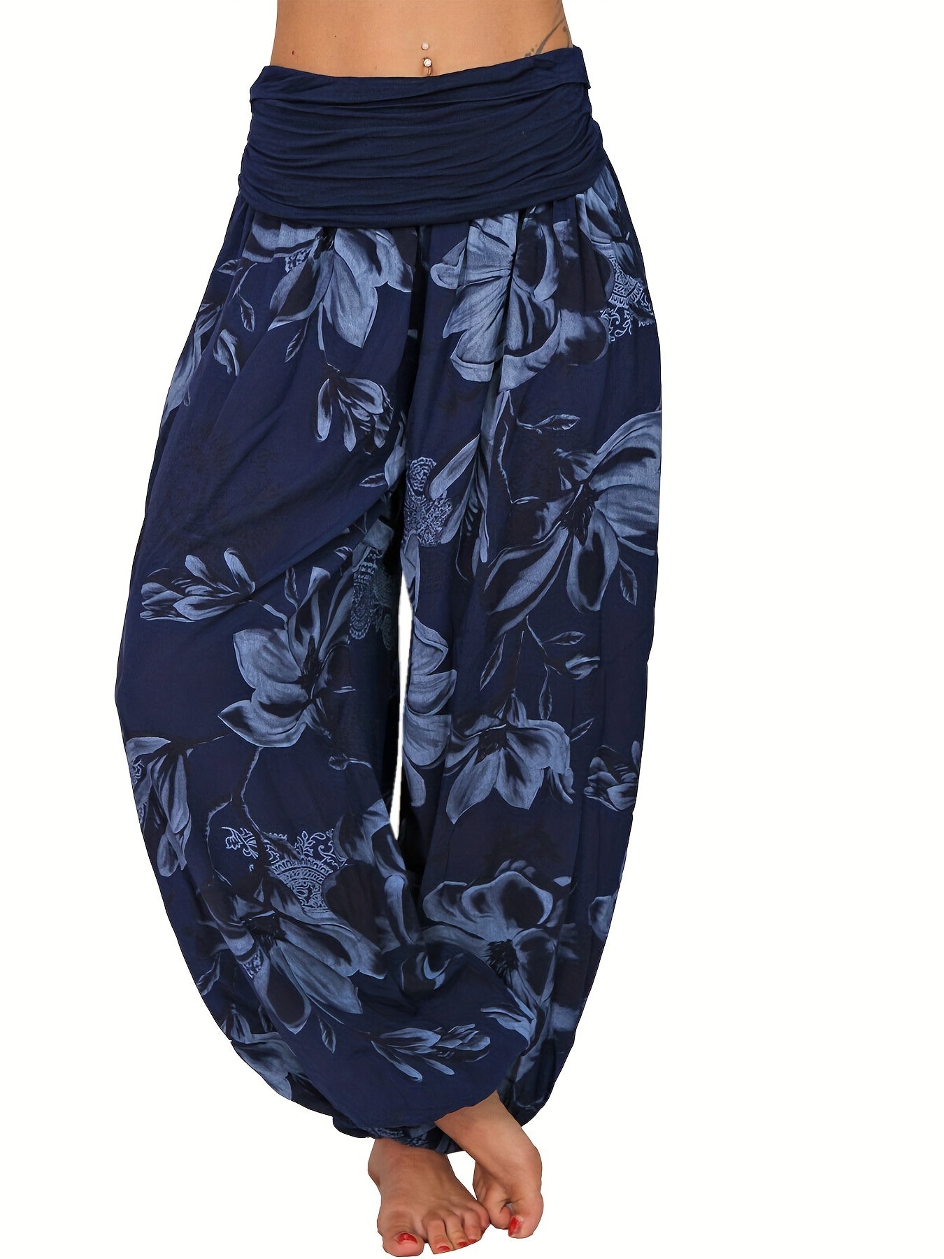 MOREAU LYON | PANTALONS FLORAUX POUR FEMMES
