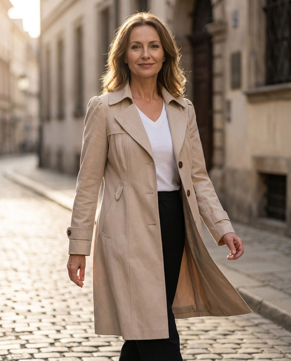 MOREAU LYON | MANTEAU LONG ÉLÉGANT POUR FEMMES