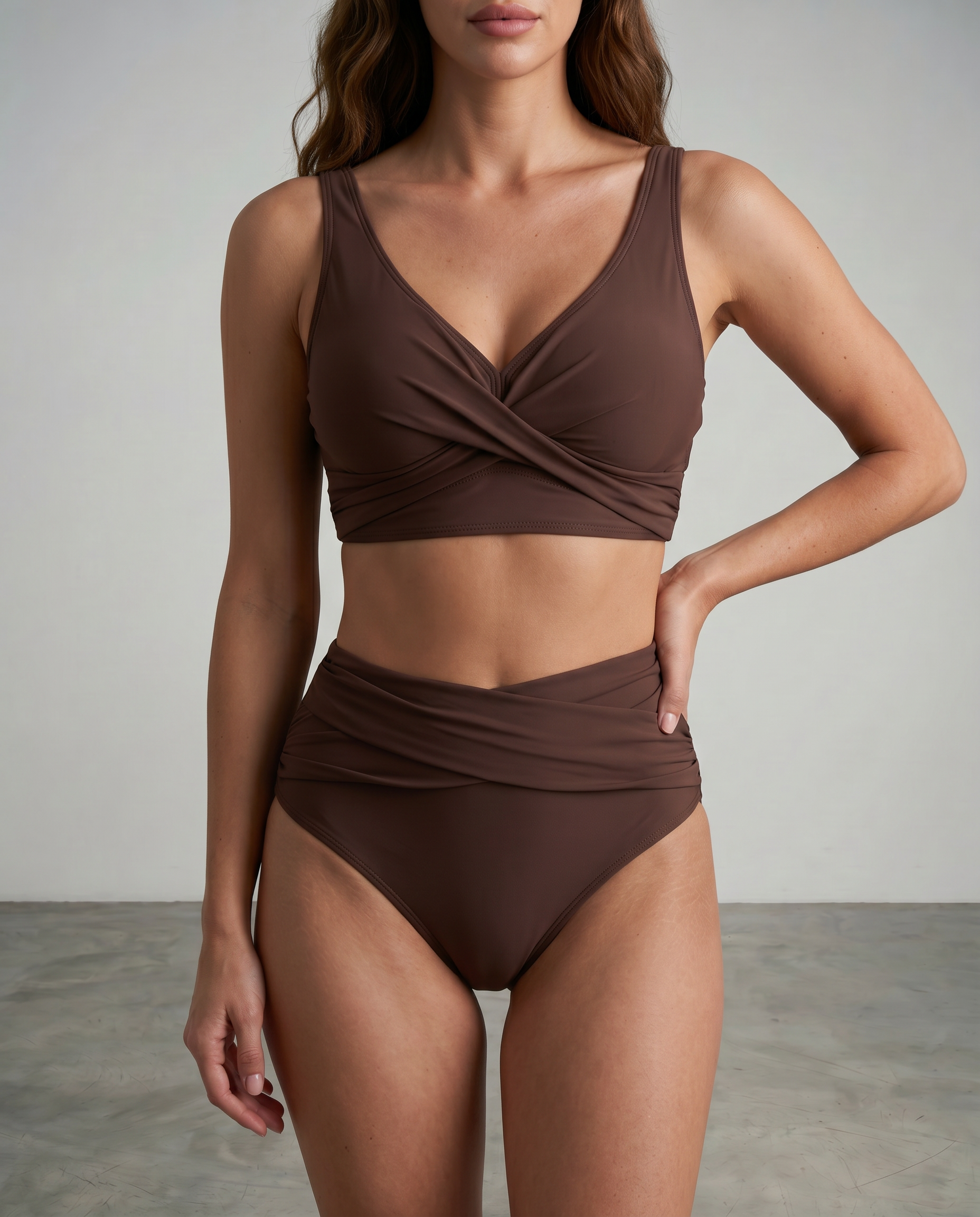 MOREAU LYON | ENSEMBLE DE BIKINI ENROULÉ POUR FEMMES