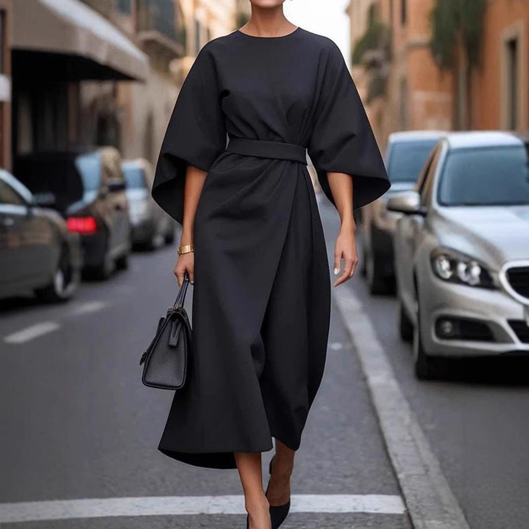 MOREAU LYON | ROBE À MANCHES CHAUVE-SOURIS POUR FEMMES