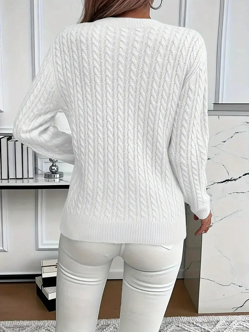 MOREAU LYON | SWEAT À COL ROND COZY POUR FEMMES