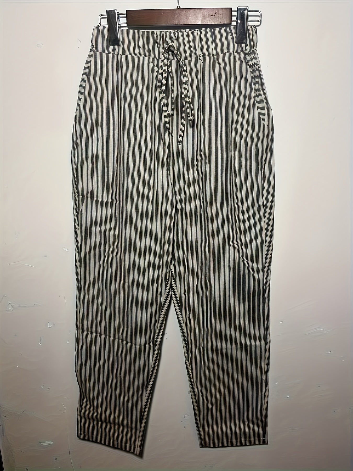 MOREAU LYON | PANTALONS LARGES À RAYURES POUR FEMMES