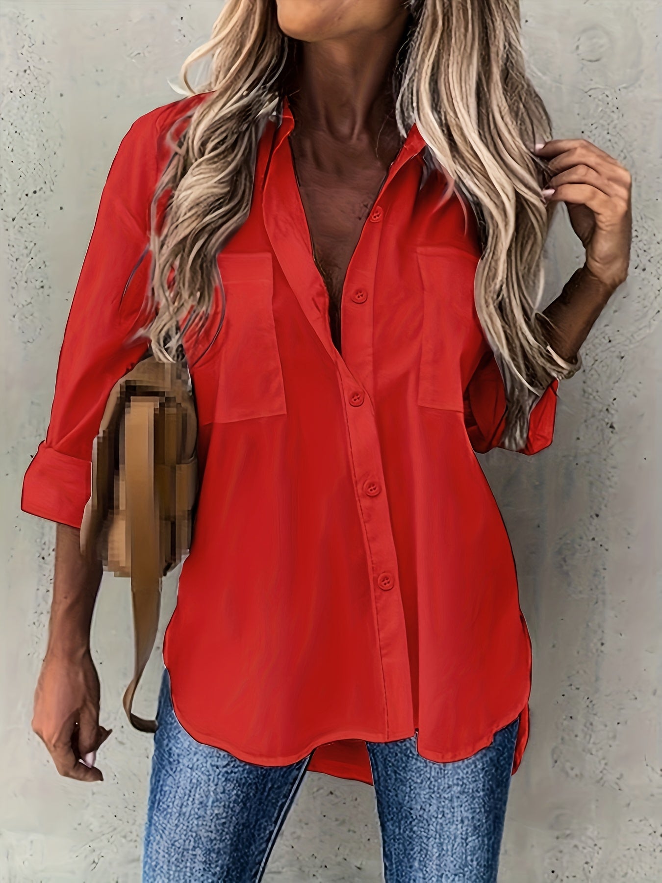 MOREAU LYON | BLOUSE À MANCHES CHIC QUOTIDIENNE POUR FEMMES