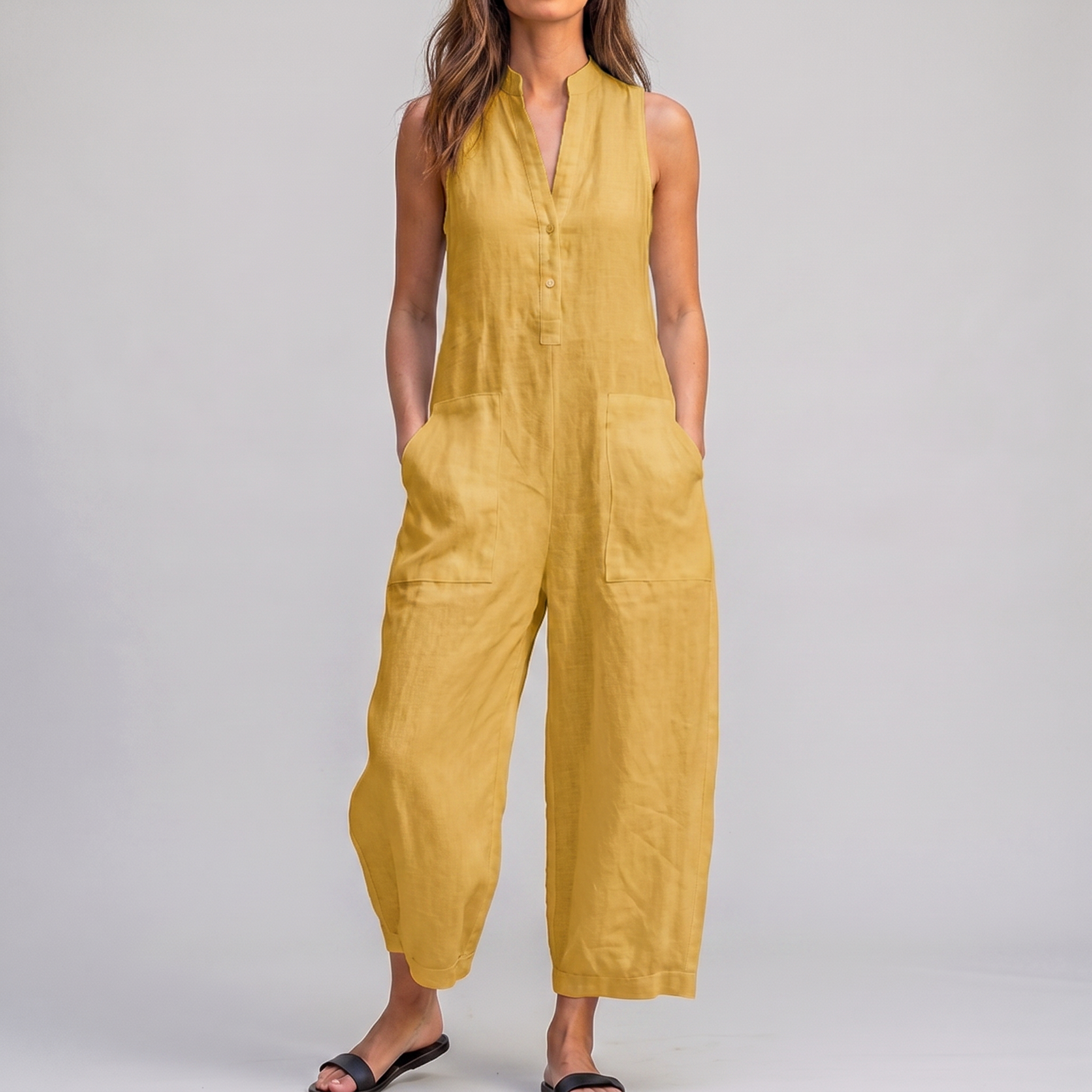 MOREAU LYON | SALOPETTE SANS MANCHES CHIC POUR FEMMES