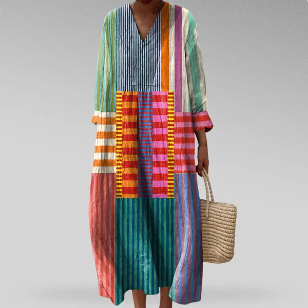 MOREAU LYON | ROBE MIDI COLORÉE POUR FEMMES