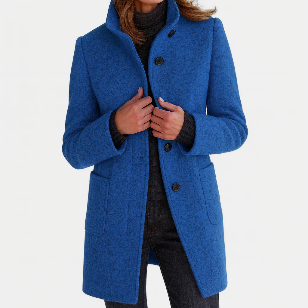 MOREAU LYON | MANTEAU CINTRÉ À BOUTONS POUR FEMMES