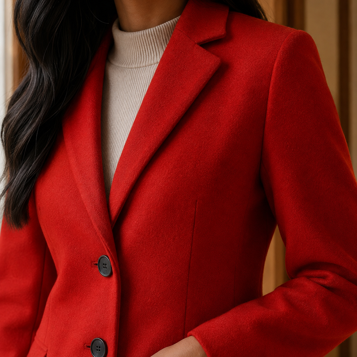 MOREAU LYON | MANTEAU MI-LONG AJUSTÉ POUR FEMMES