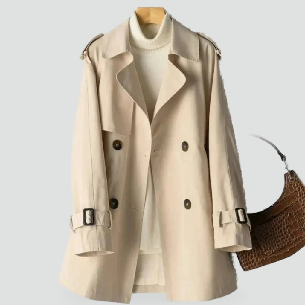 MOREAU LYON | TRANCHÉE MANTEAU CLASSIQUE POUR FEMMES