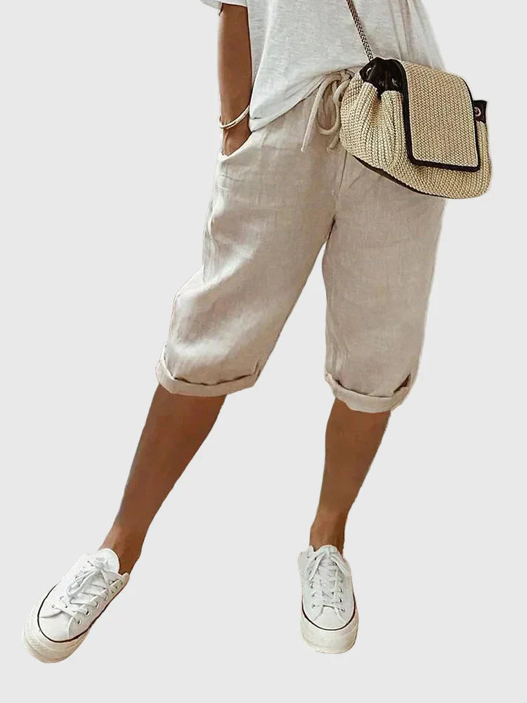 MOREAU LYON | SHORT EN COTON DE TOUS LES JOURS POUR FEMME