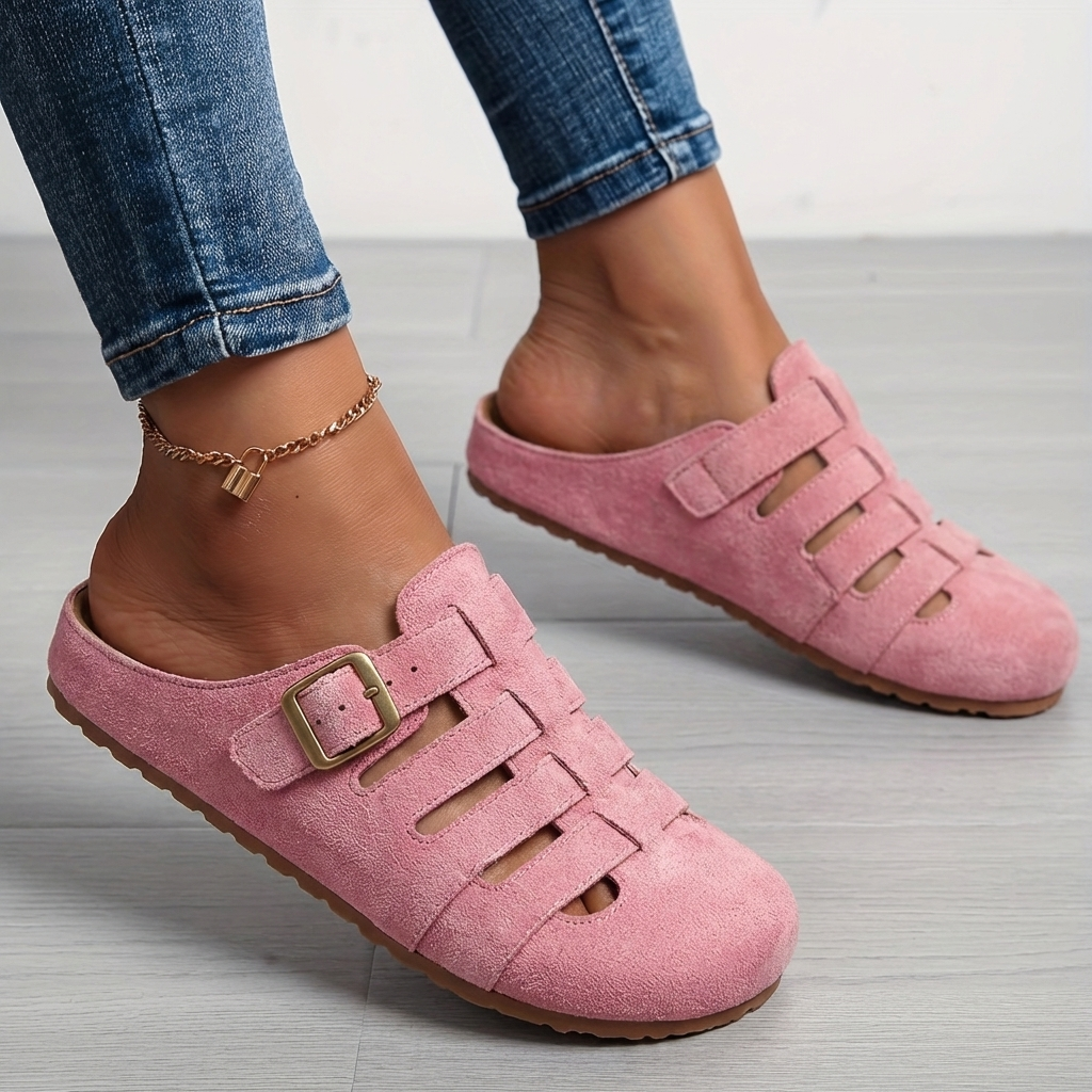 MOREAU LYON | SANDALES MULES AJUSTABLES POUR FEMMES