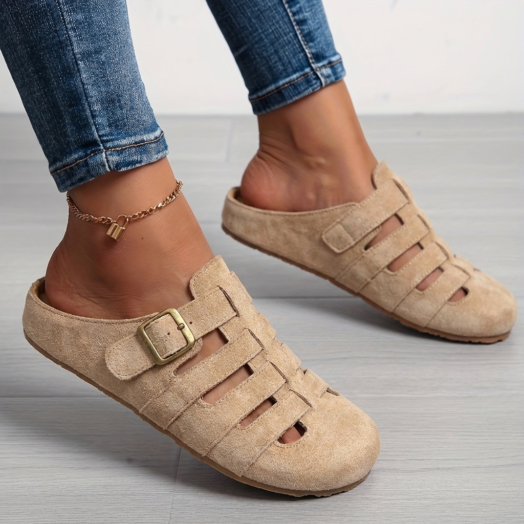 MOREAU LYON | SANDALES MULES AJUSTABLES POUR FEMMES