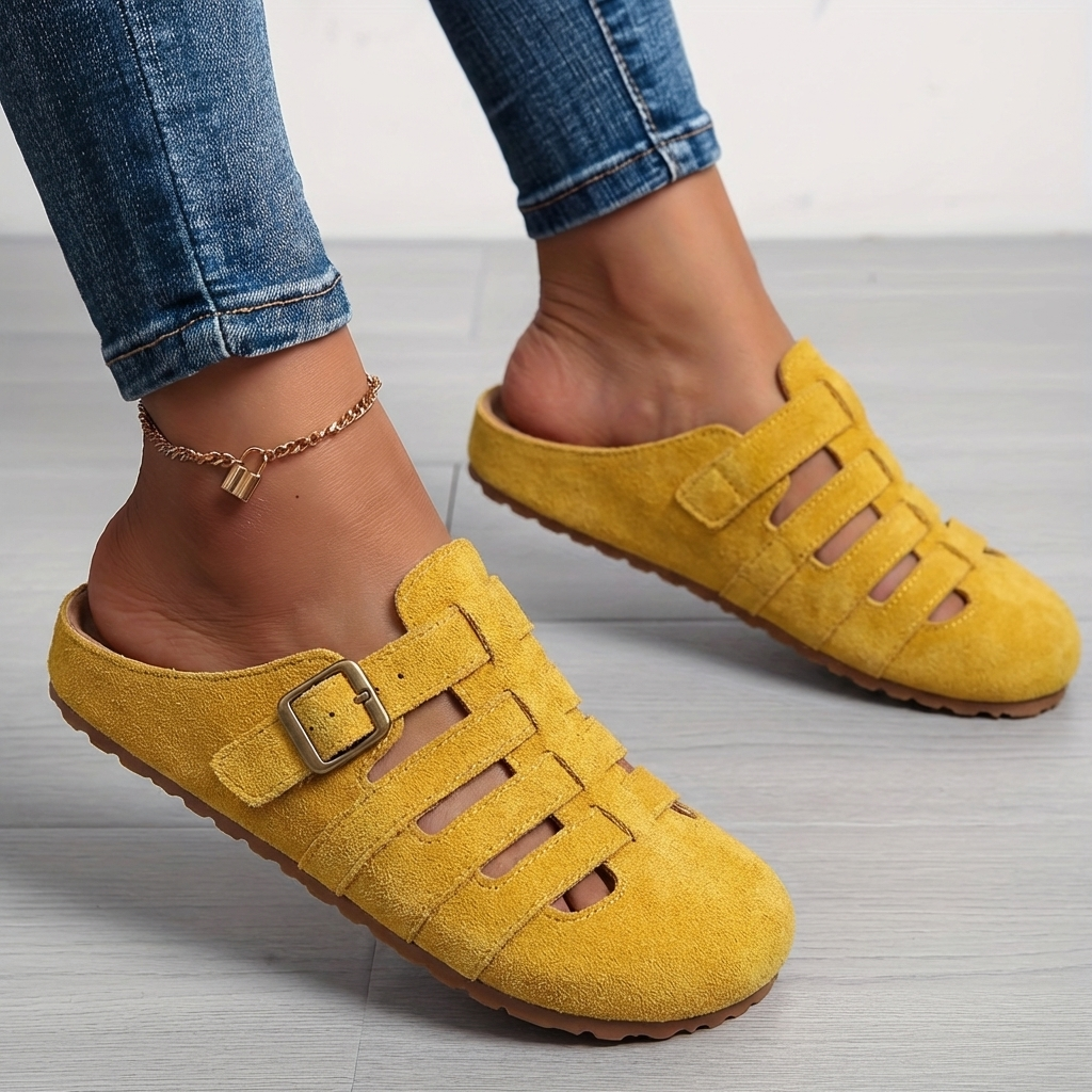 MOREAU LYON | SANDALES MULES AJUSTABLES POUR FEMMES