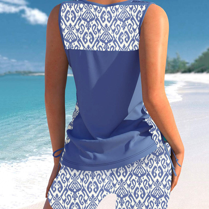 MOREAU LYON | ENSEMBLE TANKINI BOHO POUR FEMMES