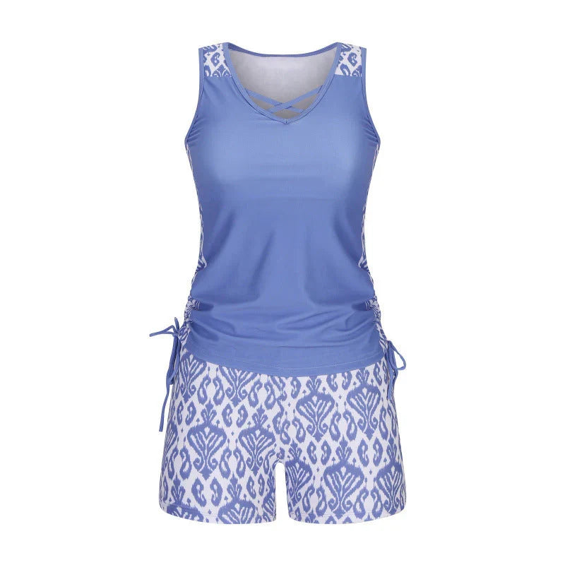 MOREAU LYON | ENSEMBLE TANKINI BOHO POUR FEMMES