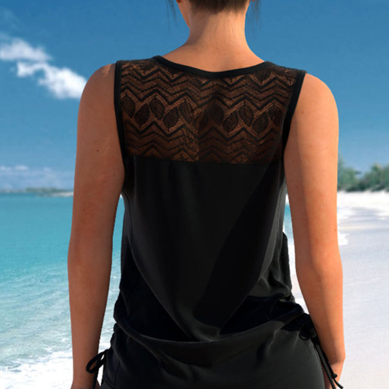 MOREAU LYON | ENSEMBLE TANKINI BOHO POUR FEMMES