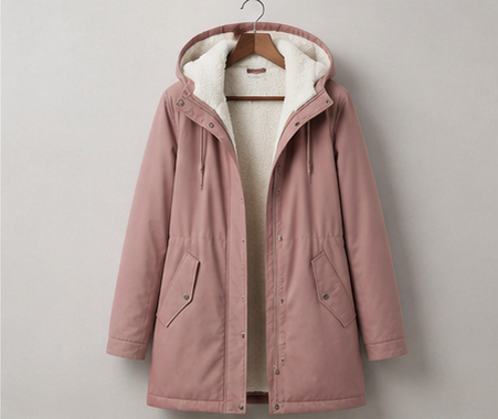 MOREAU LYON | PARKA D'HIVER DOUBLÉE EN POLAIRE POUR FEMMES