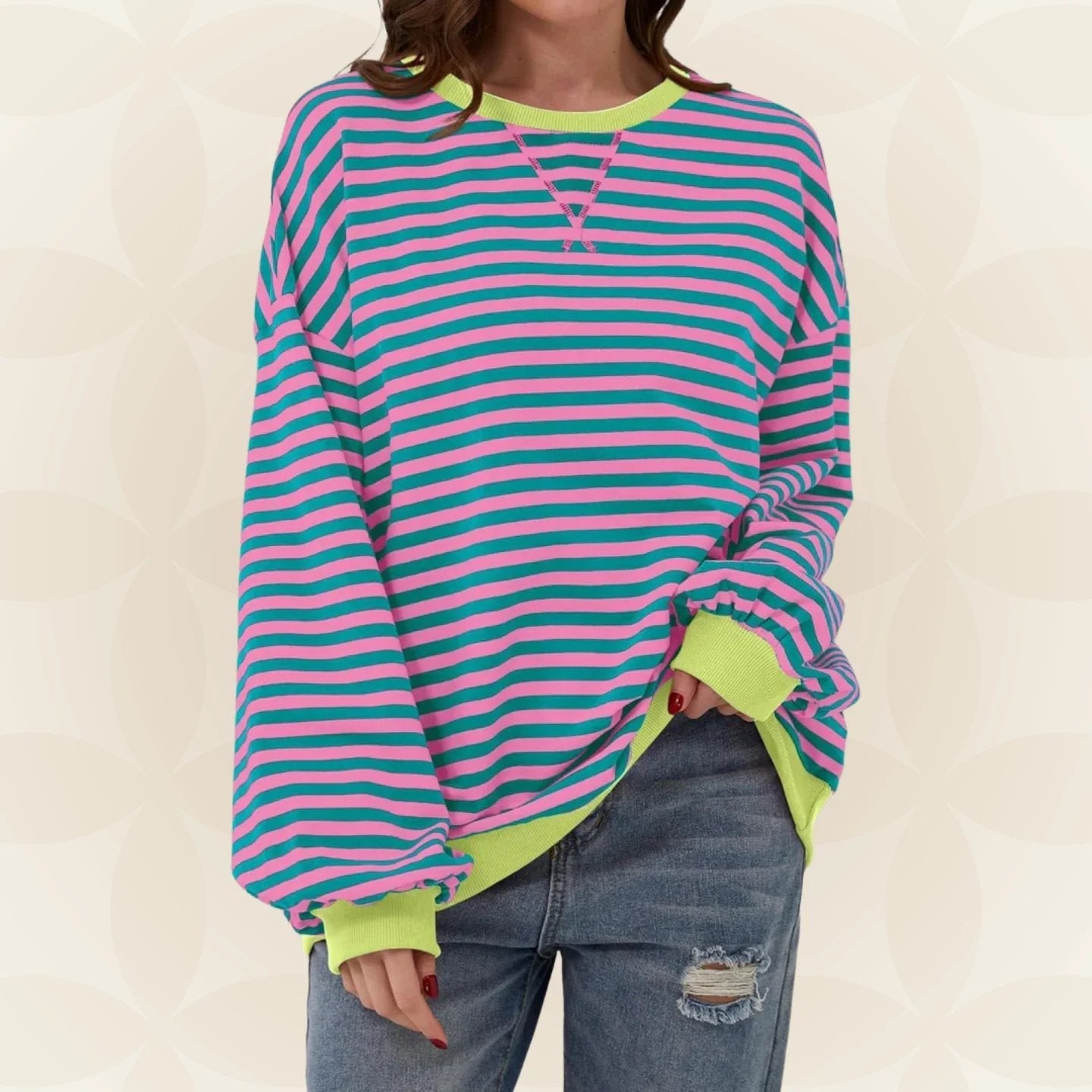 MOREAU LYON | PULL EN MAILLE SURDIMENSIONNÉE POUR FEMMES