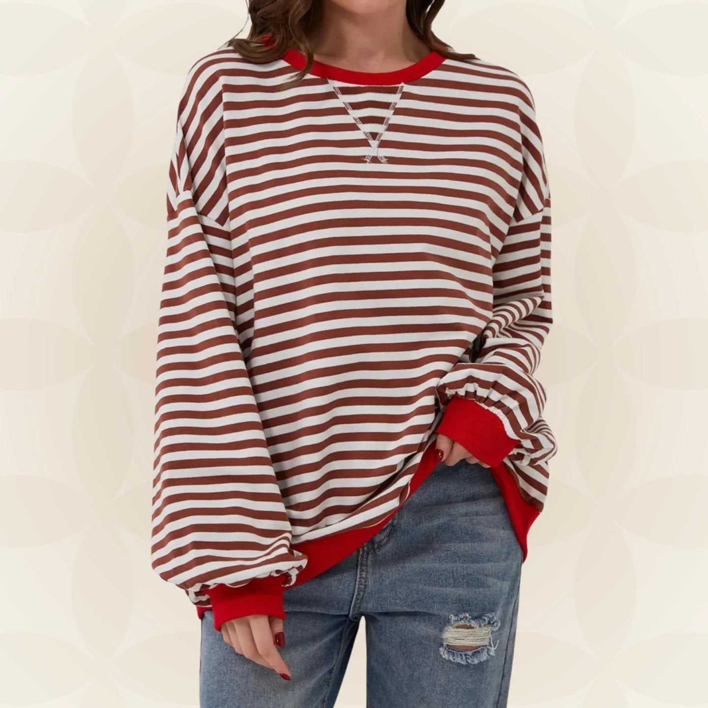 MOREAU LYON | PULL EN MAILLE SURDIMENSIONNÉE POUR FEMMES