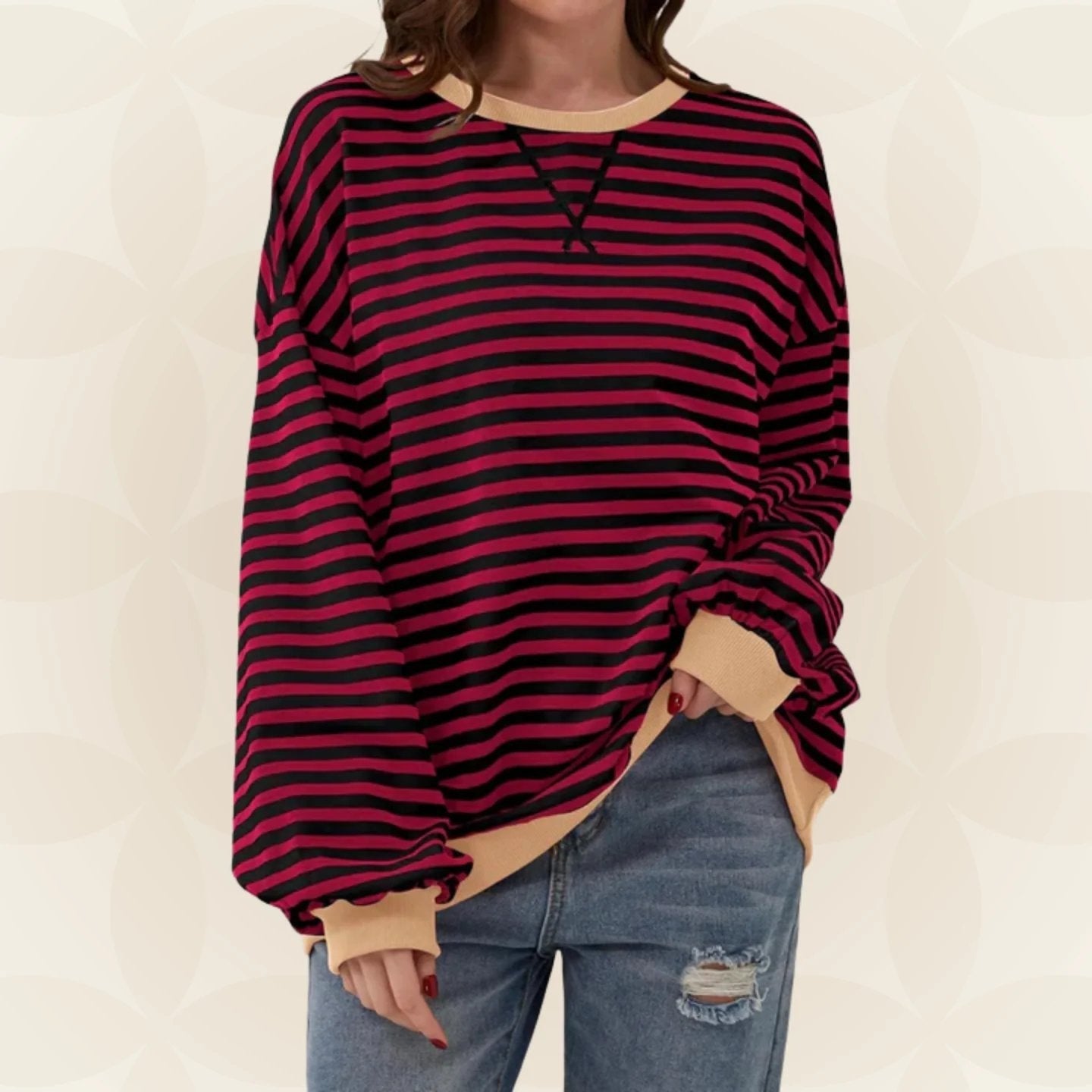 MOREAU LYON | PULL EN MAILLE SURDIMENSIONNÉE POUR FEMMES