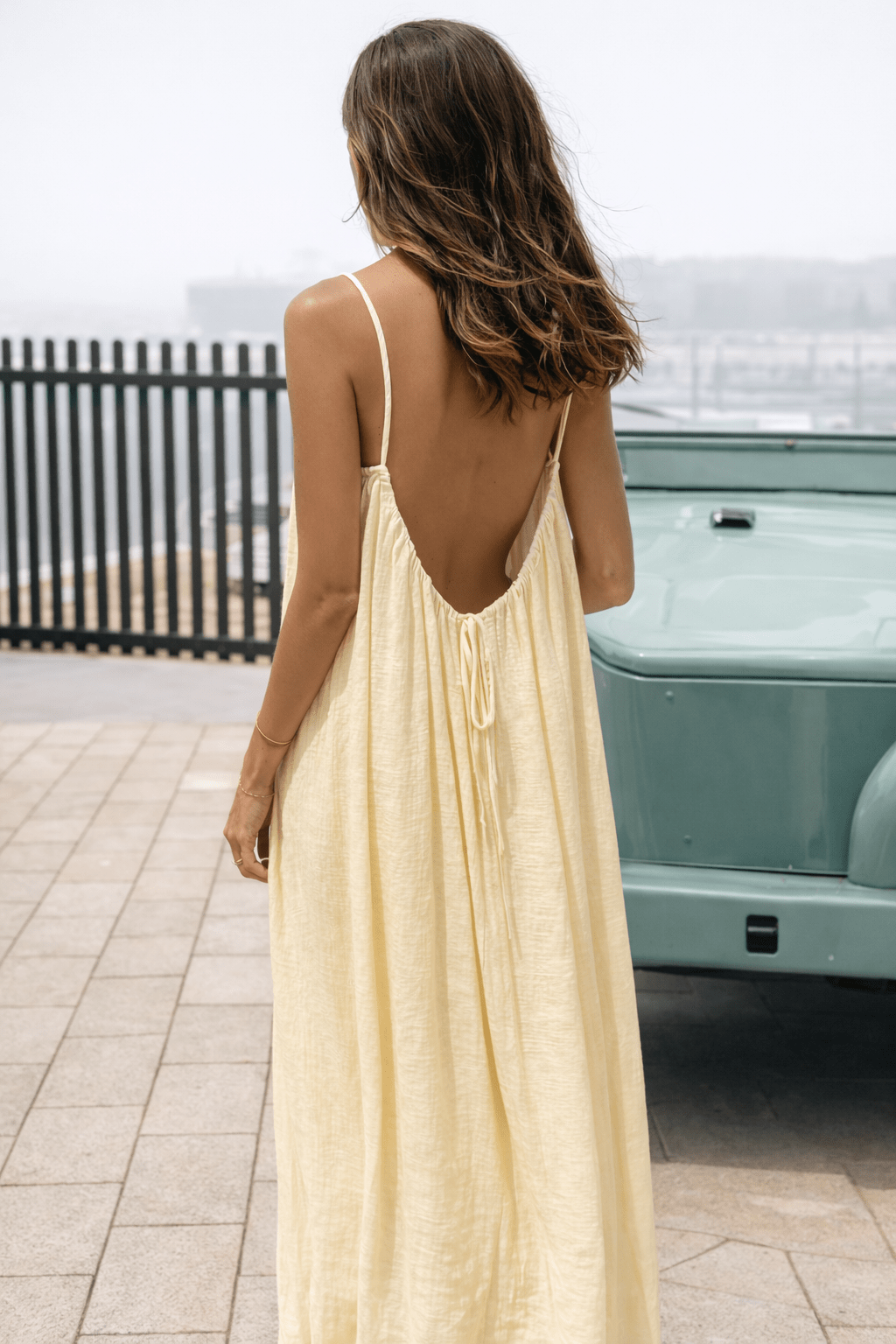 MOREAU LYON | ROBE MAXI À DOS DÉCOUVERTE POUR FEMMES
