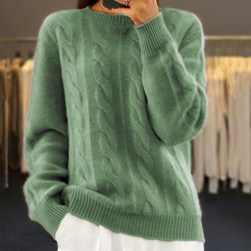 MOREAU LYON | CLASSIQUE PULL CHAUD EN POUR FEMMES