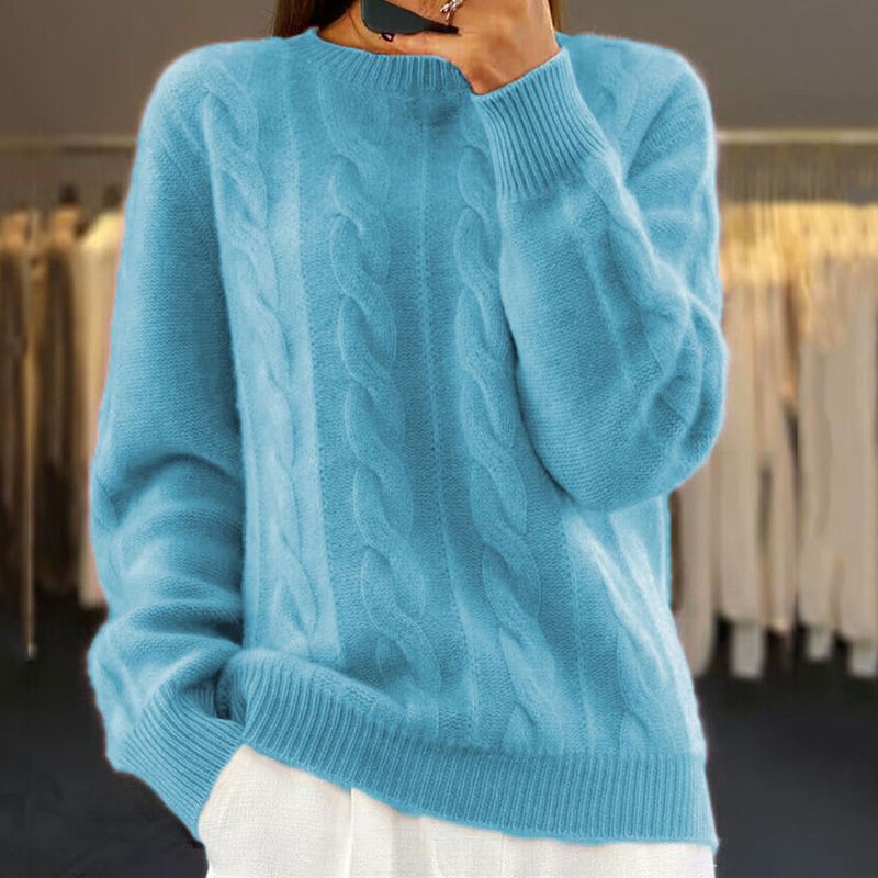 MOREAU LYON | CLASSIQUE PULL CHAUD EN POUR FEMMES