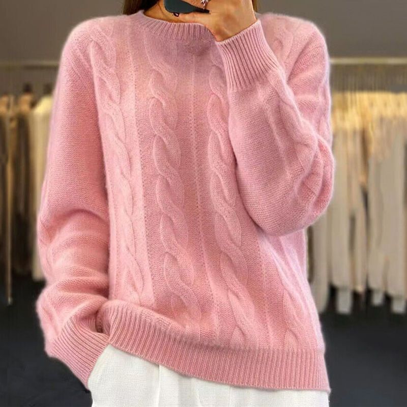 MOREAU LYON | CLASSIQUE PULL CHAUD EN POUR FEMMES
