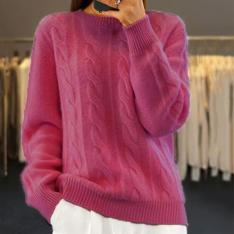MOREAU LYON | CLASSIQUE PULL CHAUD EN POUR FEMMES