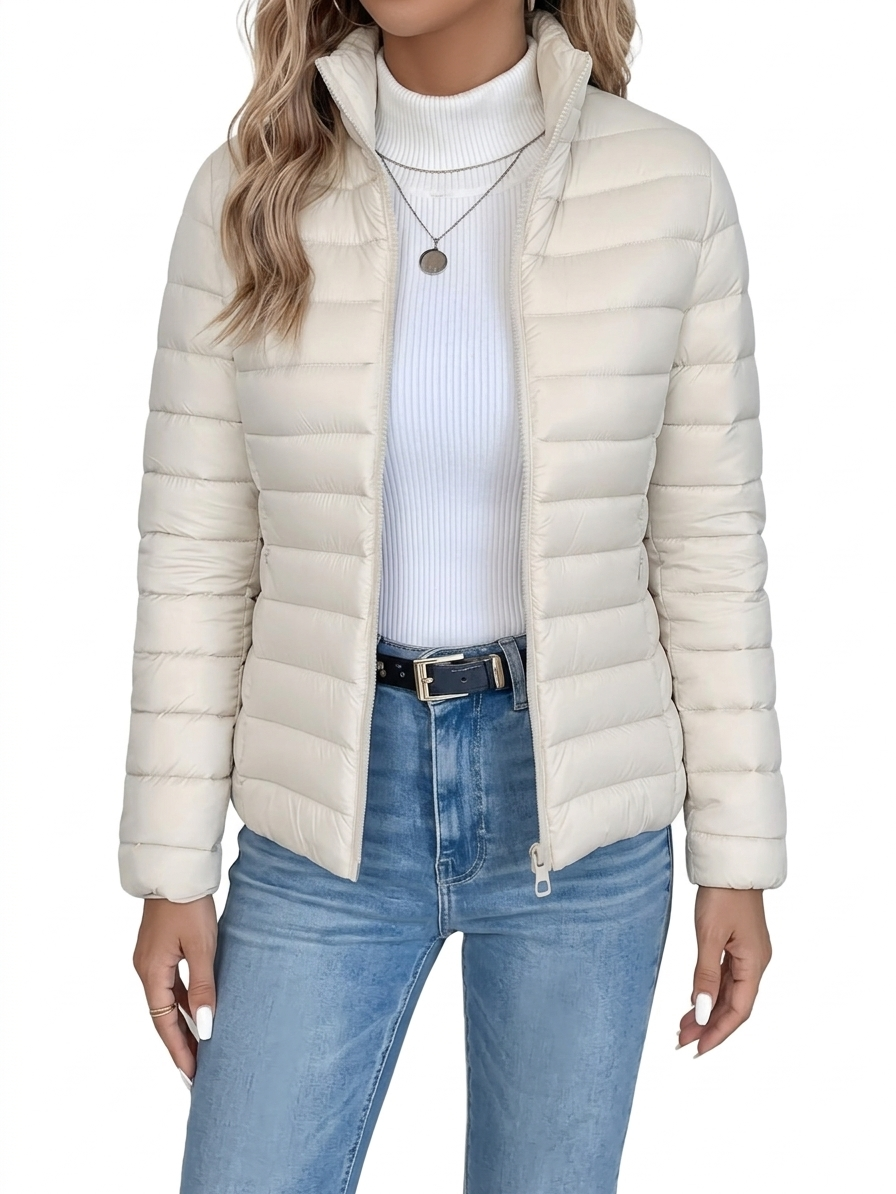 MOREAU LYON | VESTE MATELASSÉE DE PRINTEMPS POUR FEMMES