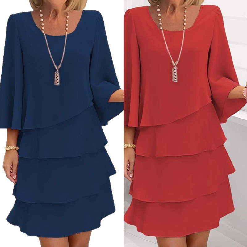 MOREAU LYON | ROBE COL CARRÉ POUR FEMME