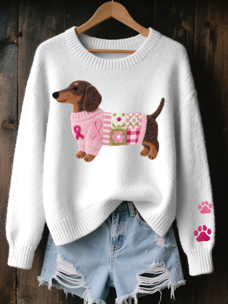 MOREAU LYON | PULL EN MAILLE TECKEL POUR FEMMES