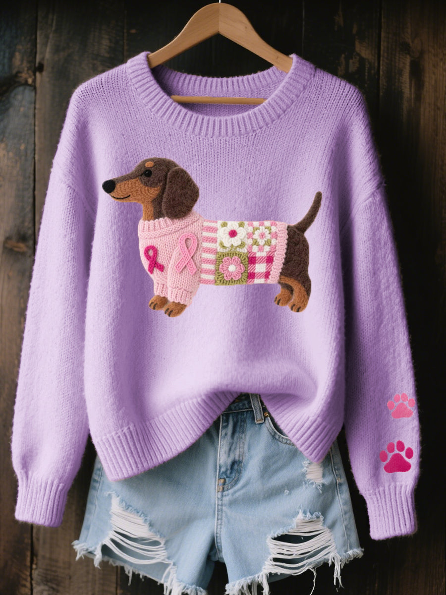 MOREAU LYON | PULL EN MAILLE TECKEL POUR FEMMES