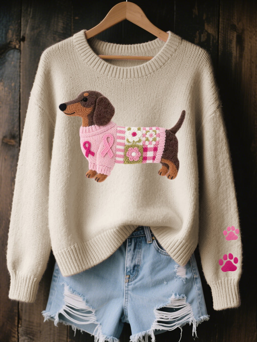 MOREAU LYON | PULL EN MAILLE TECKEL POUR FEMMES