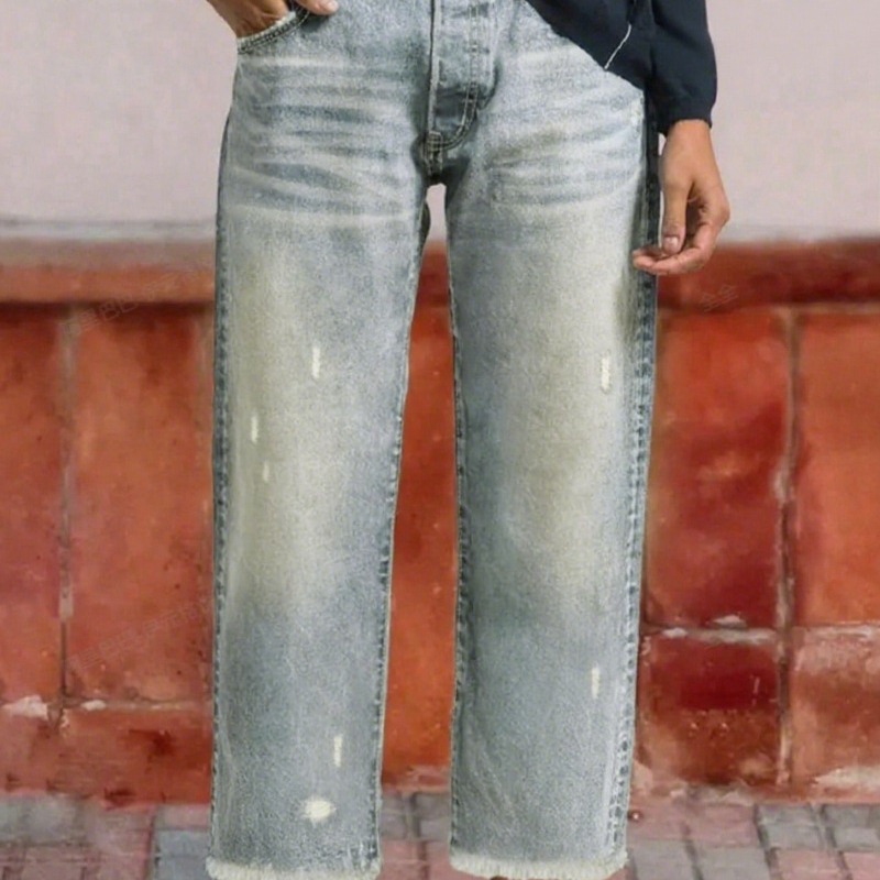 MOREAU LYON | JEANS À JAMBES DROITES POUR FEMMES