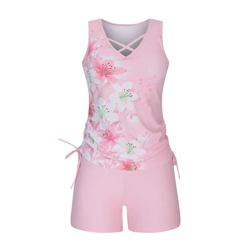 MOREAU LYON | ENSEMBLE TANKINI BOHO POUR FEMMES