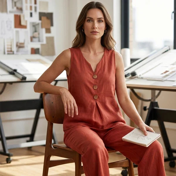 MOREAU LYON | ENSEMBLE PANTALON DÉTENDU POUR FEMMES