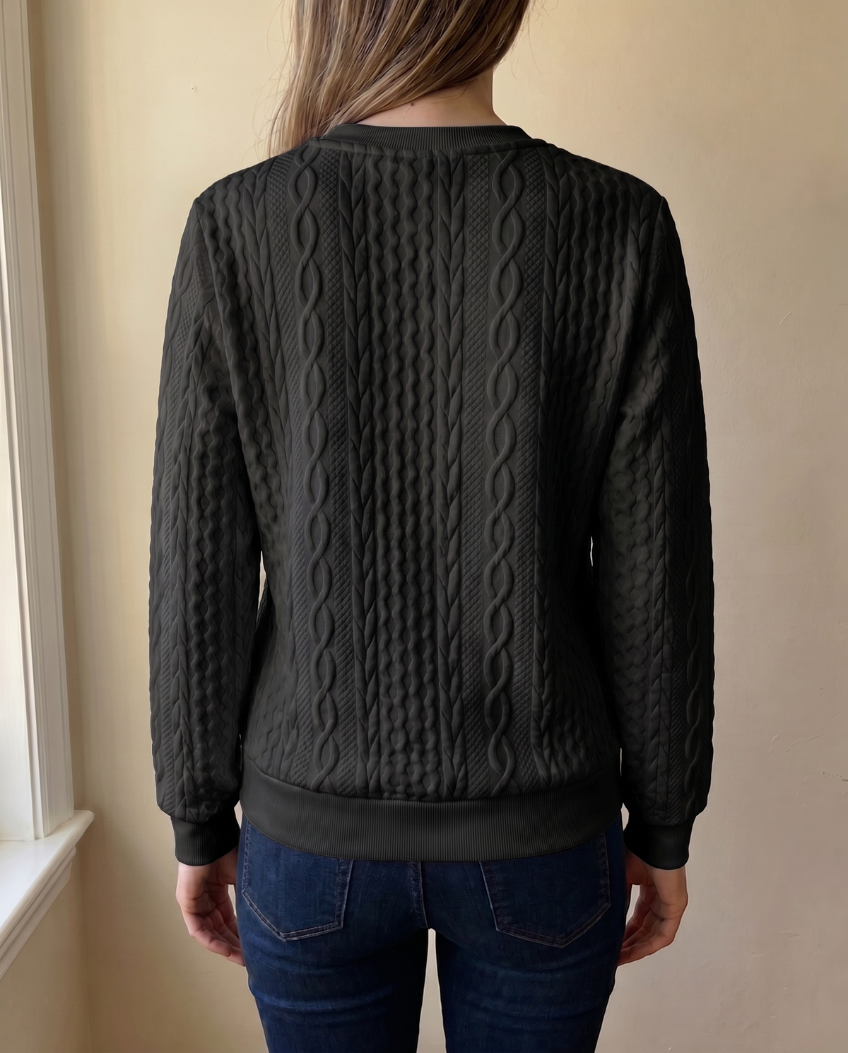 MOREAU LYON | SWEAT TEXTURÉ ZIPPÉ POUR FEMMES