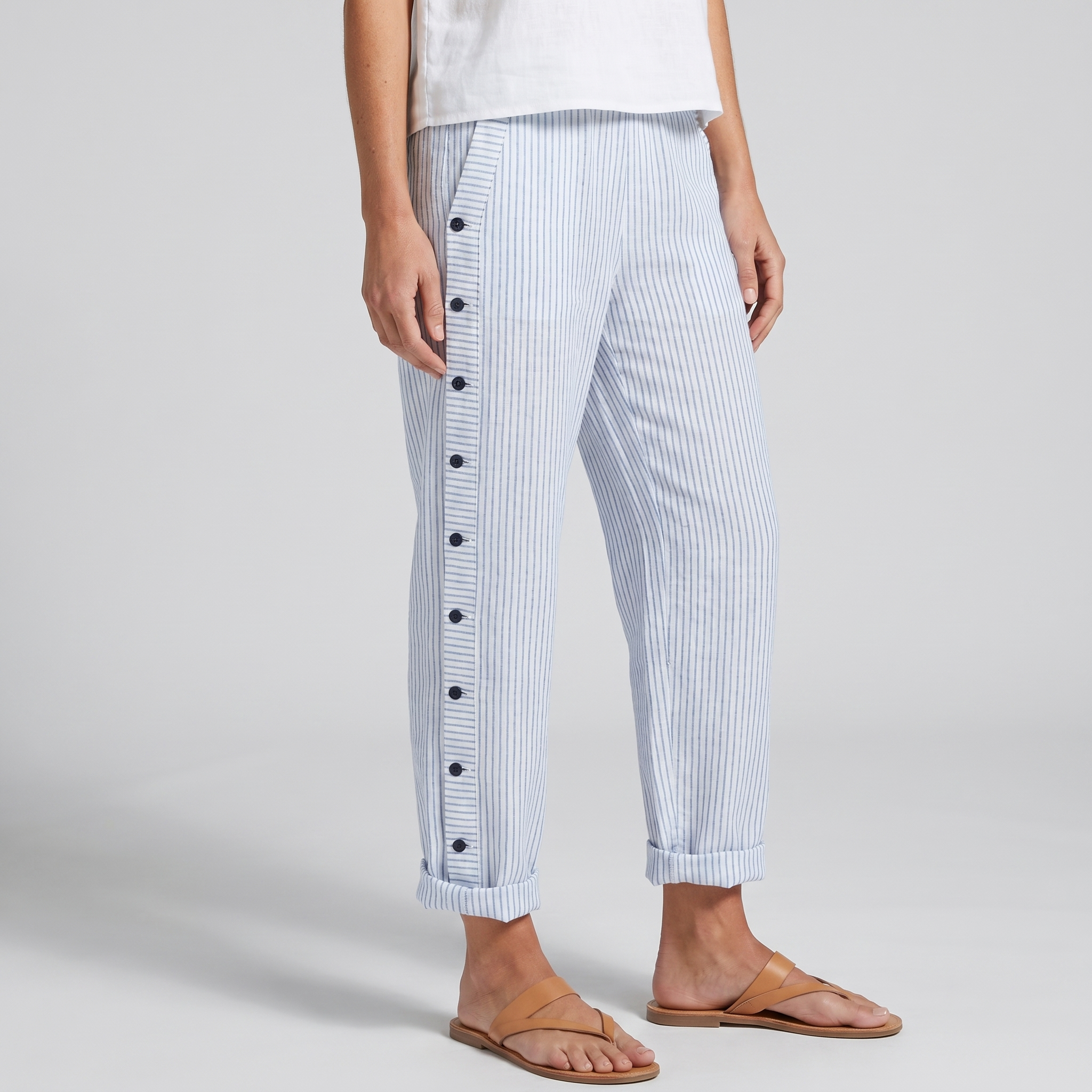 MOREAU LYON | PANTALONS RAYÉS POUR FEMMES